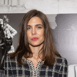 Charlotte Casiraghi - Photocall au défilé Chanel Collection Femme Prêt-à-porter Printemps/Eté lors de la Fashion Week de Paris (PFW), France © Olivier Borde/Bestimage