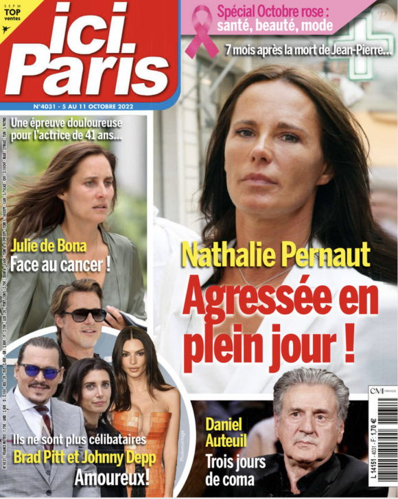 Une du magazine Ici Paris du 5 octobre 2022.