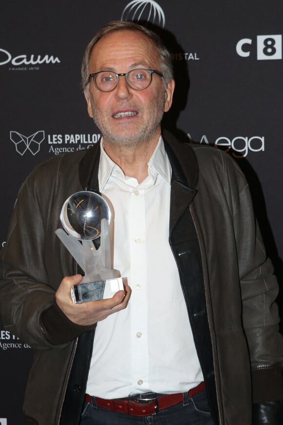 Fabrice Luchini à la press Room de la cérémonie des Globes de Cristal au Lido à Paris. © CVS / Bestimage