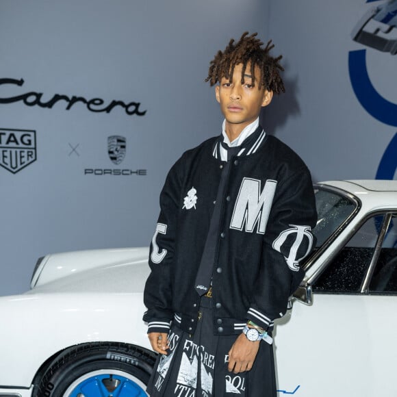 Jaden Smith - Tag Heuer et Porsche fêtent les 50 ans de leur collaboration autour de la mythique Carrera RS 2.7 place Vendôme à Paris le 5 octobre 2022. © Olivier Borde / Bestimage 