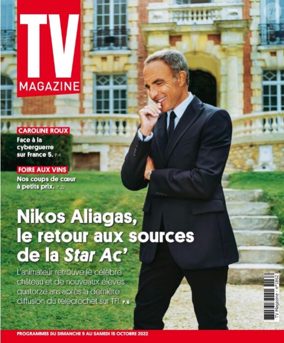 Couverture du magazine "Tv Mag" du 7 octobre 2022