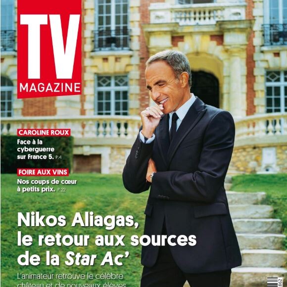Couverture du magazine "Tv Mag" du 7 octobre 2022