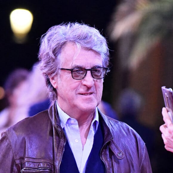 François Cluzet arrivant à la projection du 8 octobre lors de la 4ème édition du festival Cinéroman à Nice au cinéma Pathé Gare Sud. © Bruno Bebert / Bestimage 