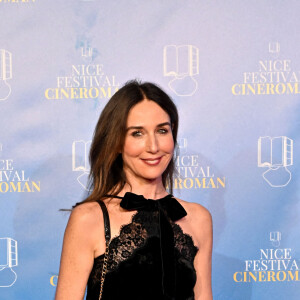 Elsa Zylberstein, au Photocall lors de la soirée de la 4ème édition du festival Cinéroman à Nice au cinéma Pathé Gare du Sud avec la projection du film "Simone" le 7 octobre 2022. © Bruno Bebert / Bestimage 