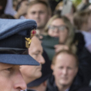 Le prince William, prince de Galles, Le prince Harry, duc de Sussex - Arrivées au service funéraire à l'Abbaye de Westminster pour les funérailles d'Etat de la reine Elizabeth II d'Angleterre. Le sermon est délivré par l'archevêque de Canterbury Justin Welby (chef spirituel de l'Eglise anglicane) au côté du doyen de Westminster David Hoyle. Londres, le 19 septembre 2022 © Moreau / Jacovides / Bestimage 