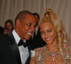 Jay-Z et sa femme Beyonce Knowles - Soirée Costume Institute Gala 2015 (Met Ball) au Metropolitan Museum, célébrant l'ouverture de Chine: à travers le miroir à New York. Le 4 mai 2015. 