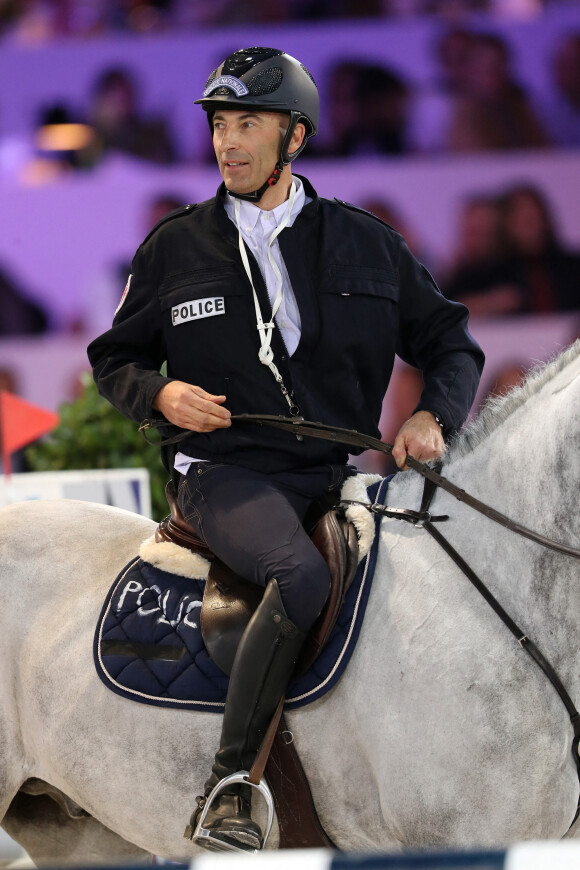 Nicolas Canteloup - Pro-Am for Charity présenté par Hyatt lors de la troisième journée du Longines Masters de Paris 2016 au parc des expositions de Villepinte le 3 décembre 2016. © Dominique Jacovides-Cyril Moreau/Bestimage