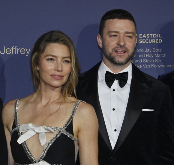 Jessica Biel et Justin Timberlake assistent à la soirée de gala de l'Hôpital pour enfants de Los Angeles au Barker Hangar de Santa Monica en Californie. @ Jim Ruymen/UPI /ABACAPRESS.COM