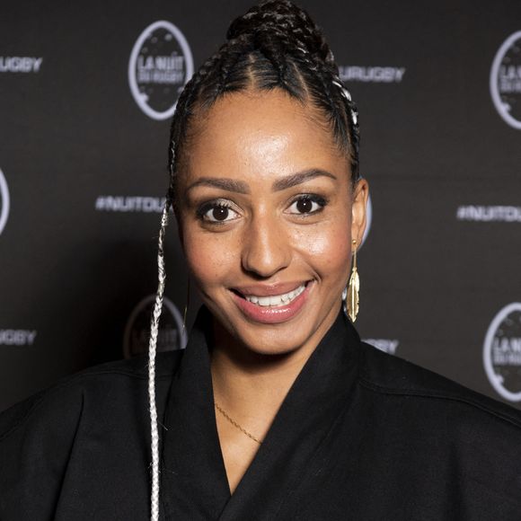 Estelle Mossely - Soirée de la 18ème édition de la Nuit du Rugby à l'Olympia, Paris le 26 septembre 2022. © Pierre Perusseau/Bestimage