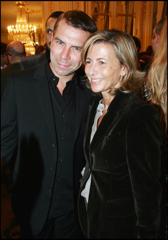 Claire Chazal et Philippe Torreton - Cérémonie de remise de décorations au ministère de la Culture en 2006