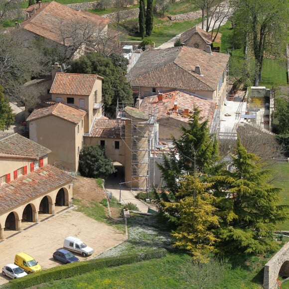 Le domaine de Miraval, Var (France).