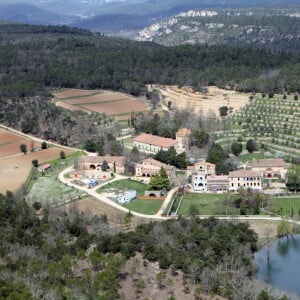 Le domaine de Miraval, Var (France).