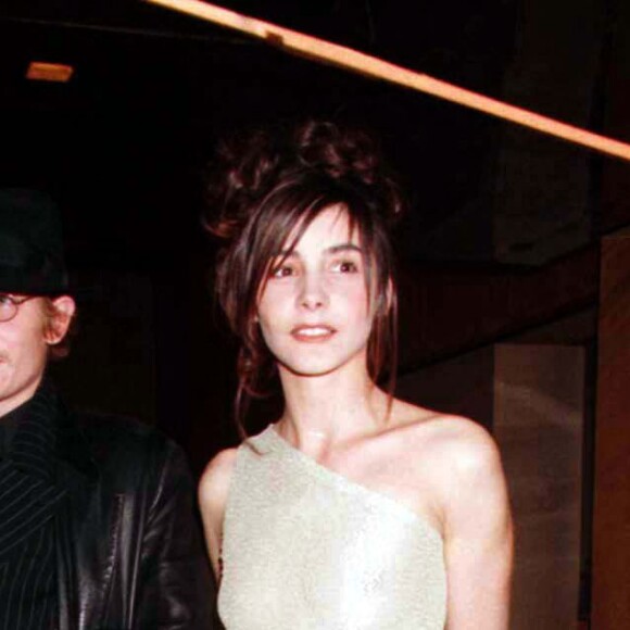 Guillaume Depardieu et Clotilde Courau en 1997. 