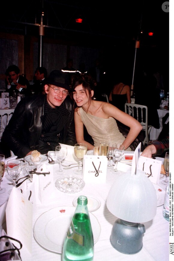 Guillaume Depardieu et Clotilde Courau en 1997. 