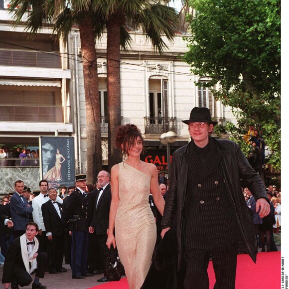 Clotilde Courau et Guillaume Depardieu au Festival de Cannes 1997. 