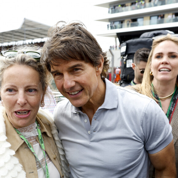 Tom Cruise au Grand Prix de Formule 1 (F1) de Silverstone, le 3 juillet 2022. © Hoch Zwei via Zuma Press/Bestimage