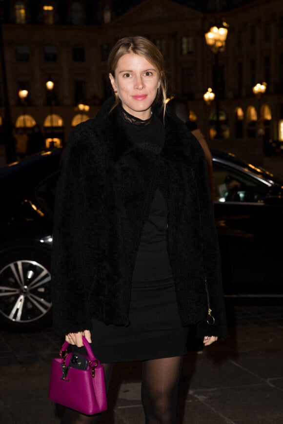 Monica de la Villardière - Arrivées à la soirée Louis Vuitton Stellar Jewelry Cocktail Event place Vendôme à Paris le 29 septembre 2020. © Cyril Moreau / Bestimage