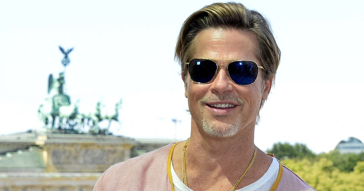 Un Si Grand Soleil Mardi 19 Juillet 2022 Brad Pitt - Photocall du film Bullet Train à l'Académie des Beaux-Arts