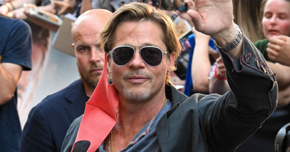 Un Si Grand Soleil Du 1er Juillet 2022 Brad Pitt - Arrivées à la première du film Bullet Train au Grand Rex à