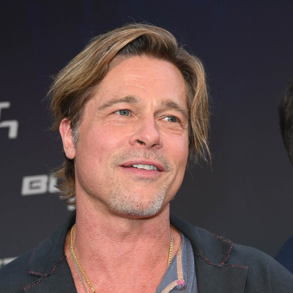 Brad Pitt - Avant-première du film "Bullet Train" au Grand Rex à Paris le 18 juillet 2022. © Coadic Guirec/Bestimage 