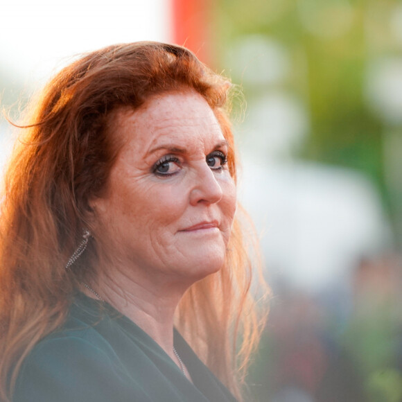 Sarah Ferguson - Arrivées à la première du film "The Son" lors de la 79ème édition du festival international du film de Venise (La Mostra), Italie, le 8 septembre 2022. © SGP/Bestimage 