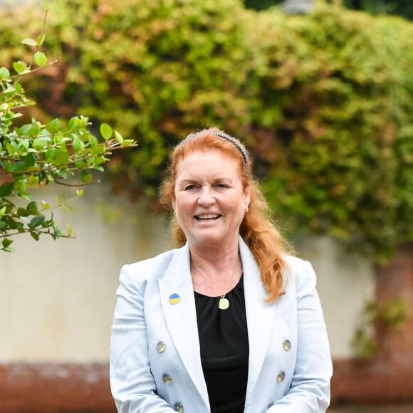 Sarah Ferguson - Les célébrités arrivent au Lido lors de la 79ème édition du festival international du film de Venise (La Mostra), Italie, le 8 septembre 2022. © SGP/Bestimage 