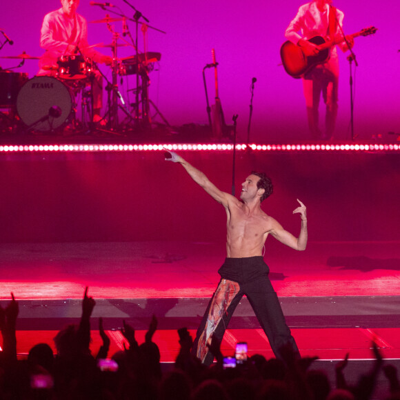 Mika en concert à Vérone, le 19 septembre 2022.