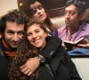 Yasmine Oughlis et son mari Jacques - Exposition "Gainsbourg Intime" à l'occasion de la sortie en avant-première du livre Gainsbourg à la galerie du Lucernaire à Paris le 10 octobre 2016. © Veeren/Bestimage.
