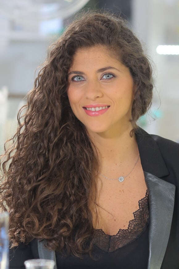 Yasmine Oughlis (Numero 23) - Tournage coulisses des spots TV du Pasteurdon à l'Institut Pasteur à Paris, le 16 juin 2016. © CVS/Bestimage.