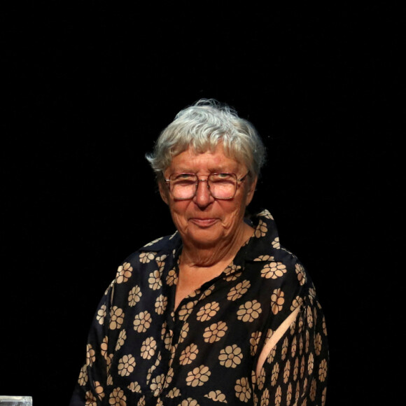 Marie-Claude Beaud et Cristiano Raimondi - Cérémonie de proclamation de l'édition 2022 des Prix de la Fondation Prince Pierre à l'opéra Garnier à Monaco, le 11 octobre 2022. Le palmarès 2022 est : le Tremplin Musical 2022 pour Kyiv Symphony Orchestra, le Coup de Coeur des Jeunes Mélomanes 2022 va à York Holler pour son oeuvre Viola Concerto (2016-2017), le Prix Littéraire 2022 est décerné à Vénus Khoury Ghata, la Bourse de la Découverte 2022 va à Thomas Louis, pour son roman Les chiens de faïence (éditions de la Martinière), le Coup de Coeur des Lycéens 2022 à Marie Vingtras, pour son roman Blizzard (éditions de l'Olivier), le Prix International d'Art Contemporain pour Christine Sun Kim, pour son oeuvre The Star Spangled Banner (2020), la Bourse de Recherche pour l'Art Contemporain va à DARR - Decolonizing Architecture Art Research (Sandi Hilal et Alessandro Petti), et le Prix de la Principauté, en partenariat avec les Rencontres Philosophiques de Monaco et la Fondation Prince Pierre va à Philippe Descola, pour l'ensemble de son oeuvre. © Jean-François Ottonello/Nice-Matin/Bestimage