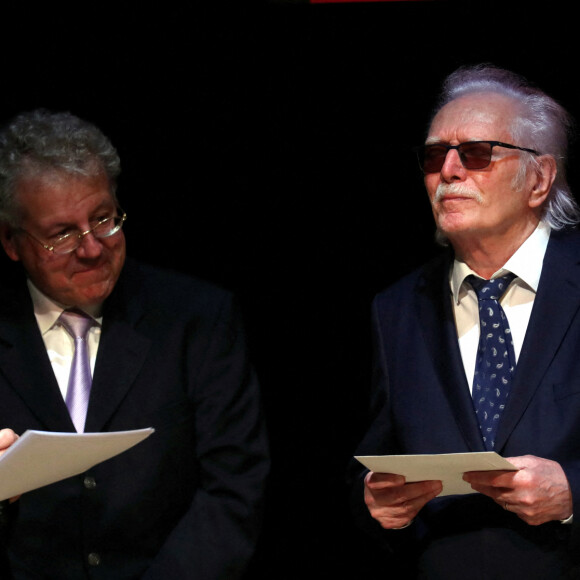 Le Coup de Coeur des Jeunes Mélomanes : York Höller pour son oeuvre Viola Concerto (2016-2017) - Cérémonie de proclamation de l'édition 2022 des Prix de la Fondation Prince Pierre à l'opéra Garnier à Monaco, le 11 octobre 2022. Le palmarès 2022 est : le Tremplin Musical 2022 pour Kyiv Symphony Orchestra, le Coup de Coeur des Jeunes Mélomanes 2022 va à York Holler pour son oeuvre Viola Concerto (2016-2017), le Prix Littéraire 2022 est décerné à Vénus Khoury Ghata, la Bourse de la Découverte 2022 va à Thomas Louis, pour son roman Les chiens de faïence (éditions de la Martinière), le Coup de Coeur des Lycéens 2022 à Marie Vingtras, pour son roman Blizzard (éditions de l'Olivier), le Prix International d'Art Contemporain pour Christine Sun Kim, pour son oeuvre The Star Spangled Banner (2020), la Bourse de Recherche pour l'Art Contemporain va à DARR - Decolonizing Architecture Art Research (Sandi Hilal et Alessandro Petti), et le Prix de la Principauté, en partenariat avec les Rencontres Philosophiques de Monaco et la Fondation Prince Pierre va à Philippe Descola, pour l'ensemble de son oeuvre. © Jean-François Ottonello/Nice-Matin/Bestimage