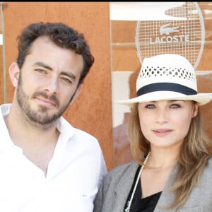 Mélanie Maudran, Thierry Ascione et Jérôme Alonzo à Roland Garros en 2010.