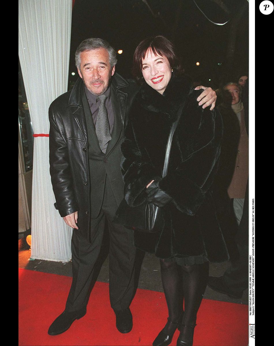 Alain Doutey et sa femme Arielle Séménoff.
