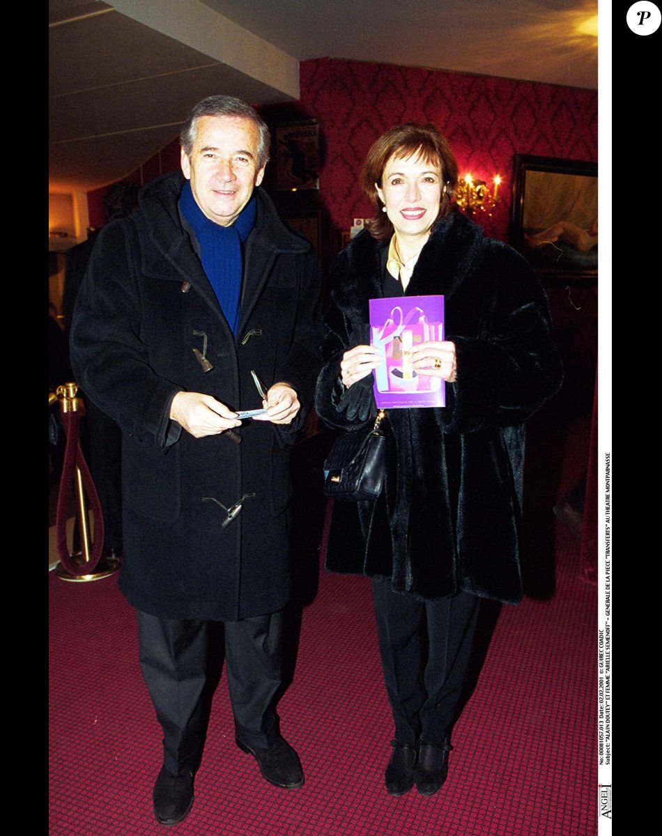 Alain Doutey et sa femme Arielle Séménoff.
