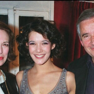 Alain Doutey, sa femme Arielle Séménoff et leur fille Mélanie Doutey.