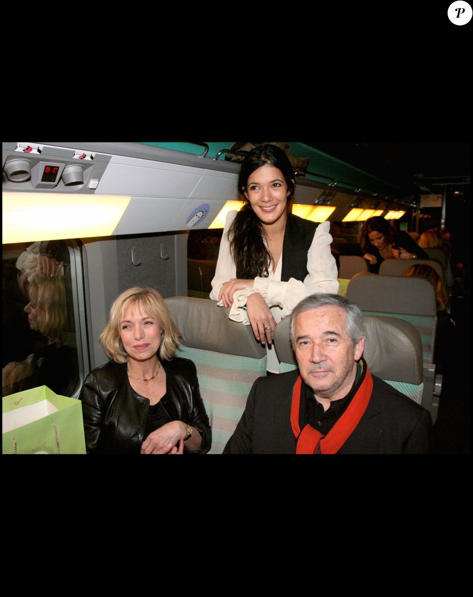 Alain Doutey, sa femme Arielle Séménoff et leur fille Mélanie Doutey.