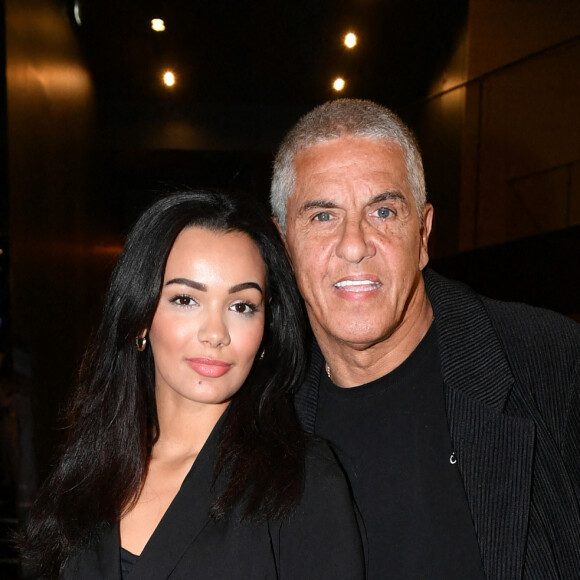 Exclusif - Samy Naceri et sa compagne Athena - Avant-première du film "Ténor" au Cinema Pathé Wepler à Paris le 2 mai 2022. © Veeren/Bestimage 