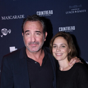 Exclusif - Jean Dujardin et sa femme Nathalie Péchalat - After-party du film "Mascarade" au club privé NO.PI à Paris, le 20 octobre 2022. © Rachid Bellak / Bestimage
