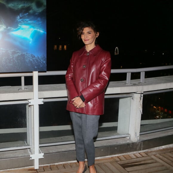 Audrey Tautou - Inauguration des décorations de Noël des Galeries Lafayette à Paris, le 8 novembre 2016. © CVS/Bestimage 