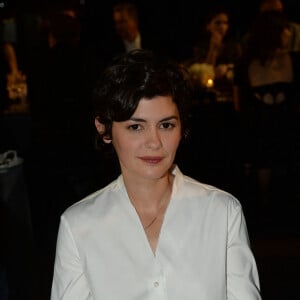 Exclusif - Audrey Tautou - La maison Audemars Piguet a célébré le lancement de la nouvelle Millenary Femme au Carreau du Temple à Paris le 6 juillet 2015 . Pour la première fois , Audemars Piguet dévoile le coeur de la montre aux prestigieux invités de la soirée. La Millenary est une montre qui rassemble toutes les qualités d'un produit hors norme : Le rigueur des ingénieurs et la sensibilité des designers. Un dîner haut de gamme , à l'image de la soirée a été préparé par le chef Hélène Darroze, suivi d'un concert privé des She Keeps Bees. 