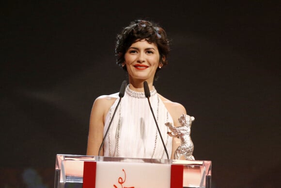 Audrey Tautou - Remises de prix lors de la cérémonie de clôture du 65ème festival international du film de Berlin, le 14 février 2015.