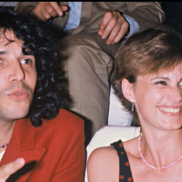 Archives : Julien Clerc et Miou Miou à Paris en 1980