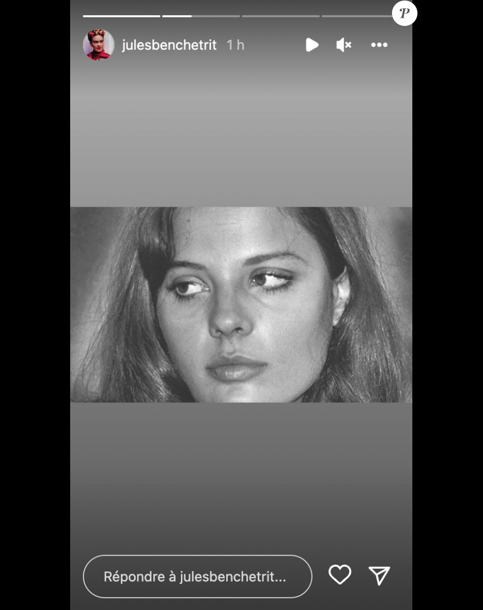 L'hommage de Jules Benchetrit à sa mère Marie Trintignant, le 16 mai 2022