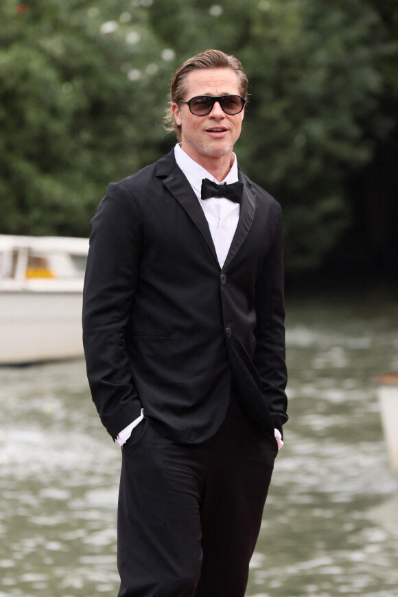 Brad Pitt au Lido lors du 79ème Festival International du Film de Venise (Mostra).