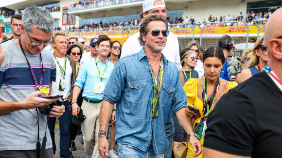 Brad Pitt snobe une légende au GP des Etats-Unis, un sacré vent qui ne passe pas !