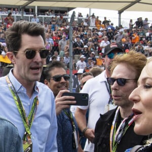 Brad Pitt lors du Grand Prix de Formule 1 (F1) des États-Unis à Austin, le 23 octobre 2022. © Hoss McBain/Zuma Press/Bestimage 