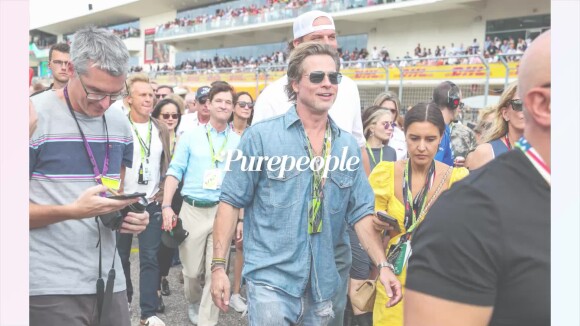 Brad Pitt snobe une légende au GP des Etats-Unis, un sacré vent qui ne passe pas !
