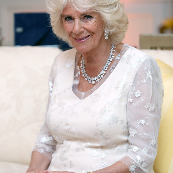 Camilla Parler Bowles, la duchesse de Cornouailles - Dîner en l'honneur du président D. Trump à la Winfield House, Londres, lors de sa visite officielle au Royaume Uni, le 4 juin 2019. Winfield House est la résidence de l'ambassadeur des Etats-Unis au Royaume Uni. 