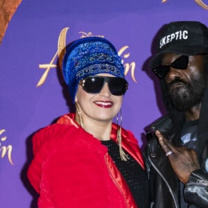 Lââm et son mari Robert Suber - Avant-première Parisienne du film "Aladdin" au Grand Rex à Paris le 8 mai 2019. © Olivier Borde/Bestimage 