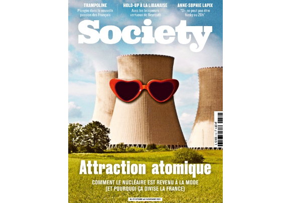 Couverture du magazine "Society" du jeudi 27 octobre 2022